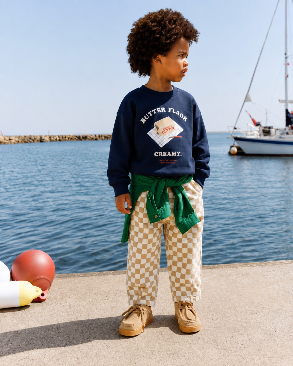 Navy Butter Sweatshirt