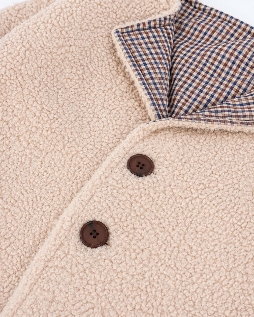 Plush Jacket Beige