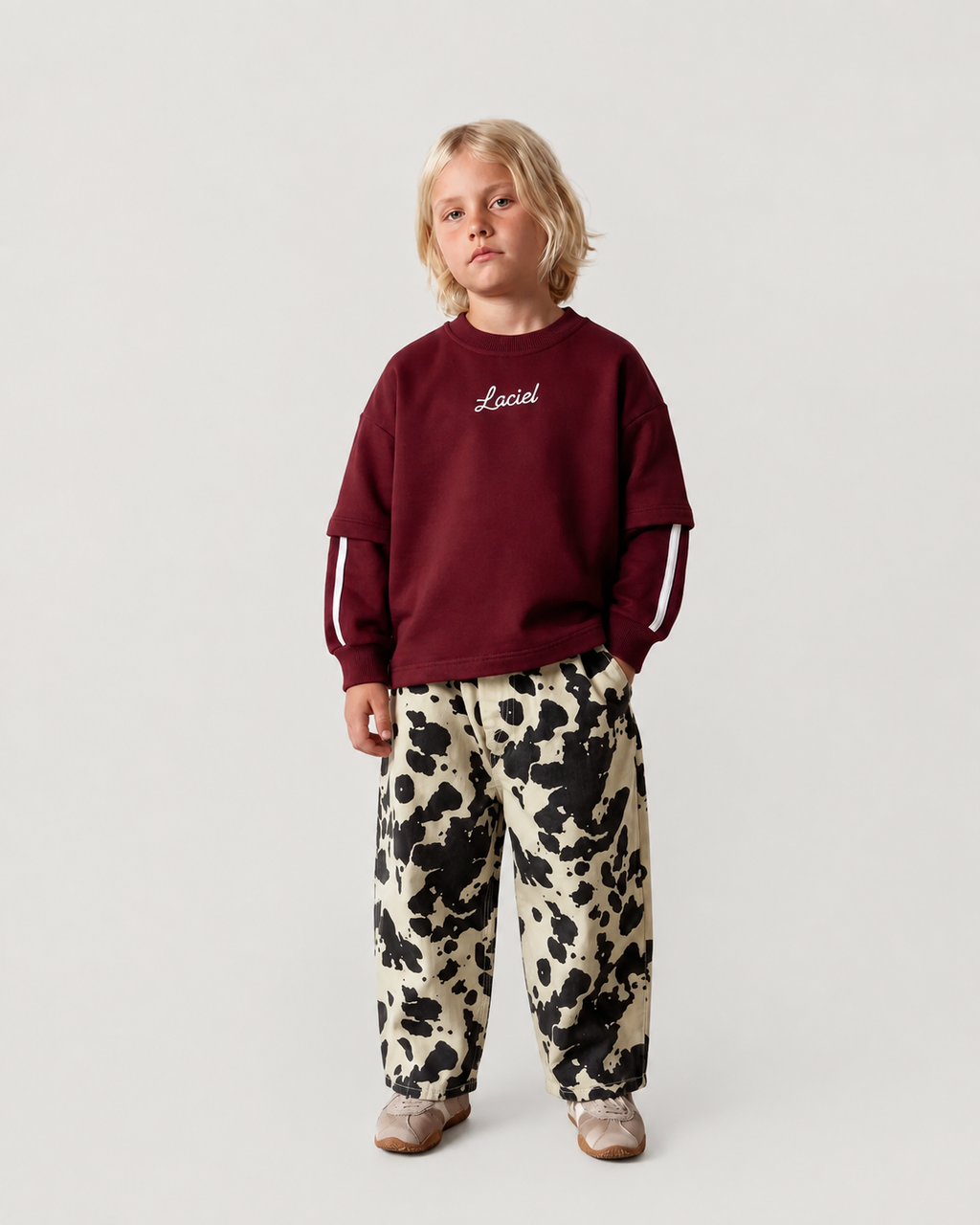 Deep Red Sweatshirt