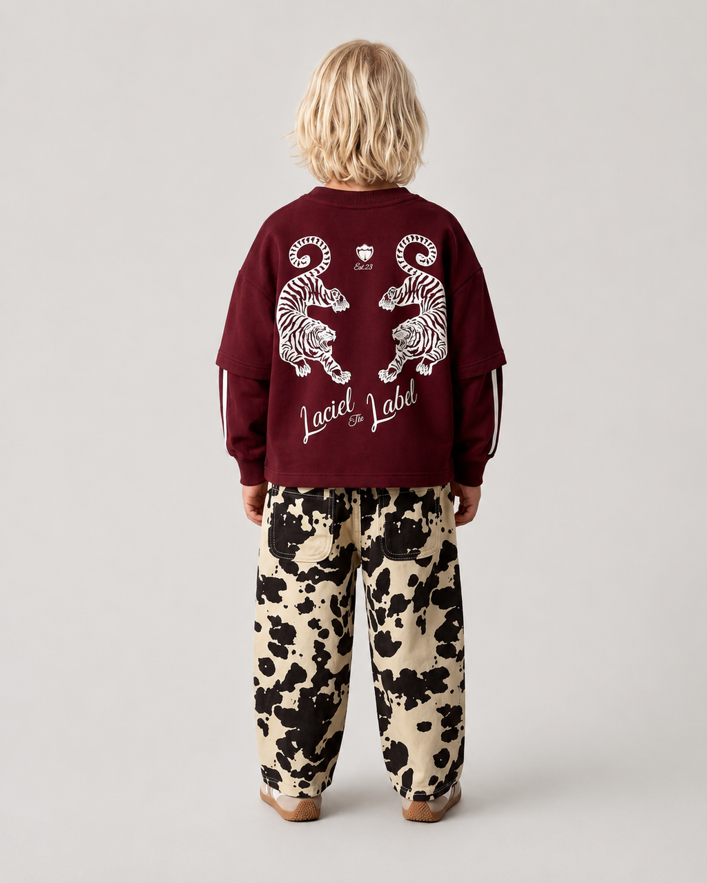 Deep Red Sweatshirt