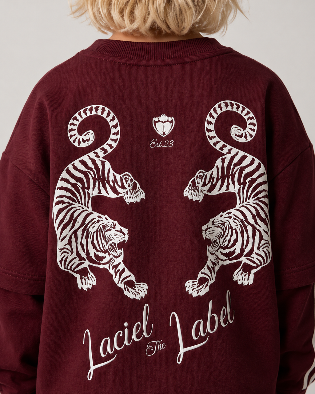 Deep Red Sweatshirt