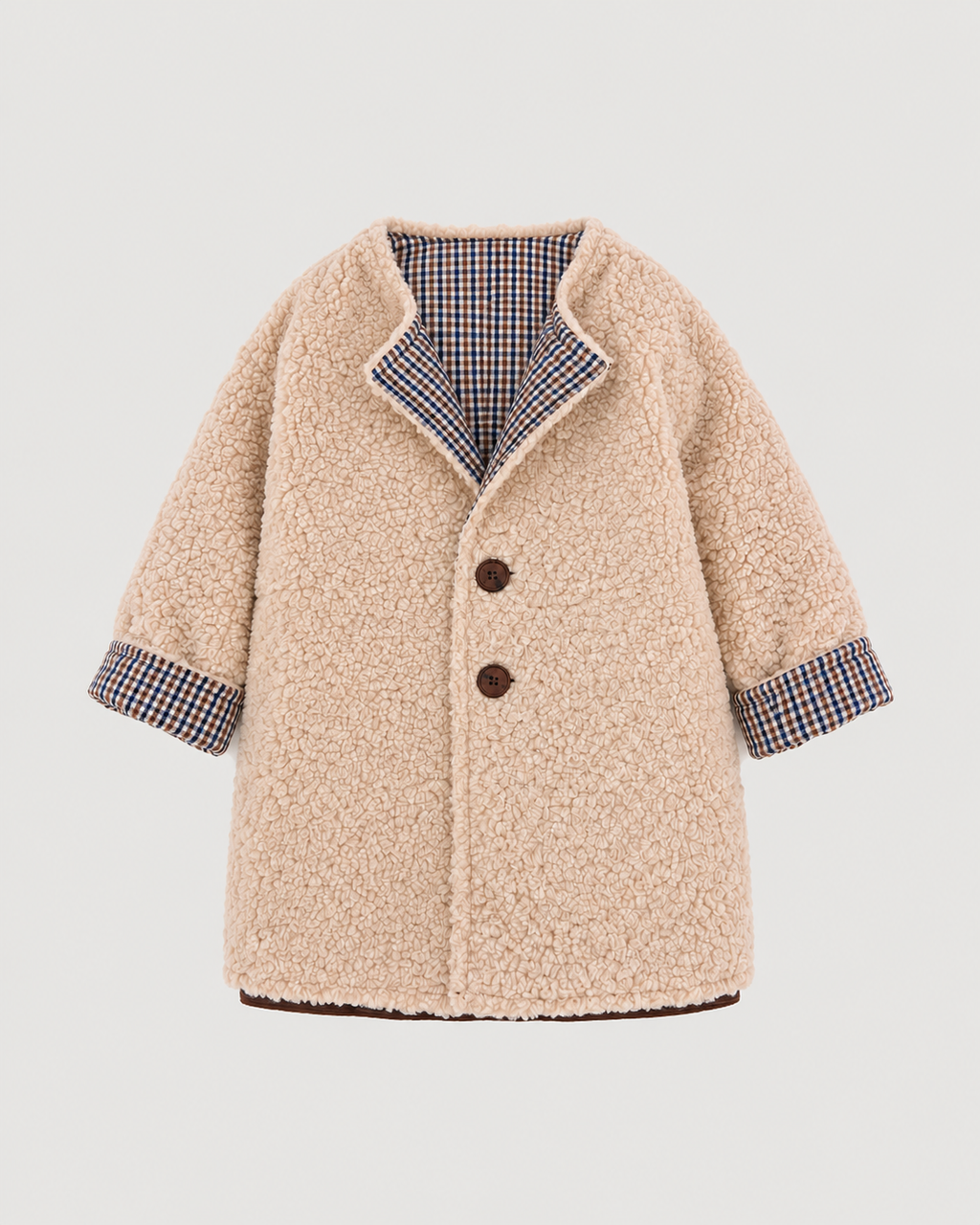Plush Jacket Beige