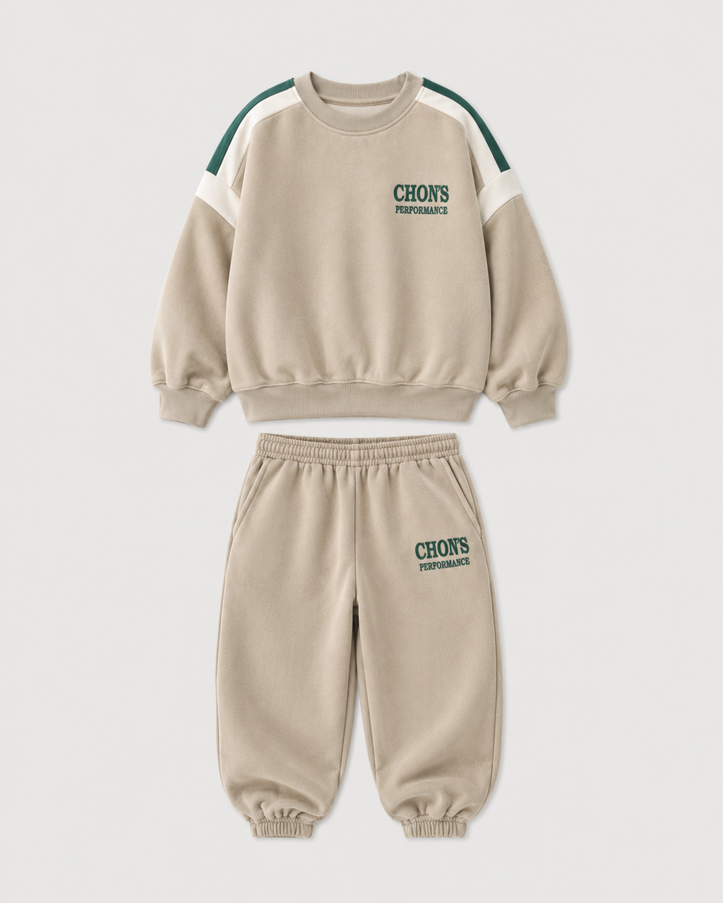 Chons Oversized Kids Set – Beige