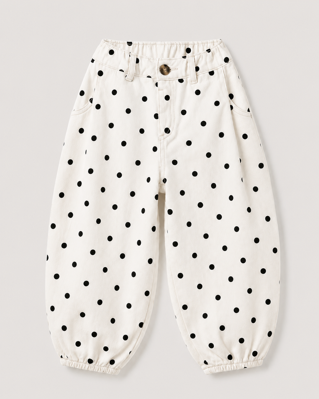 Spotted Balloon Jeans