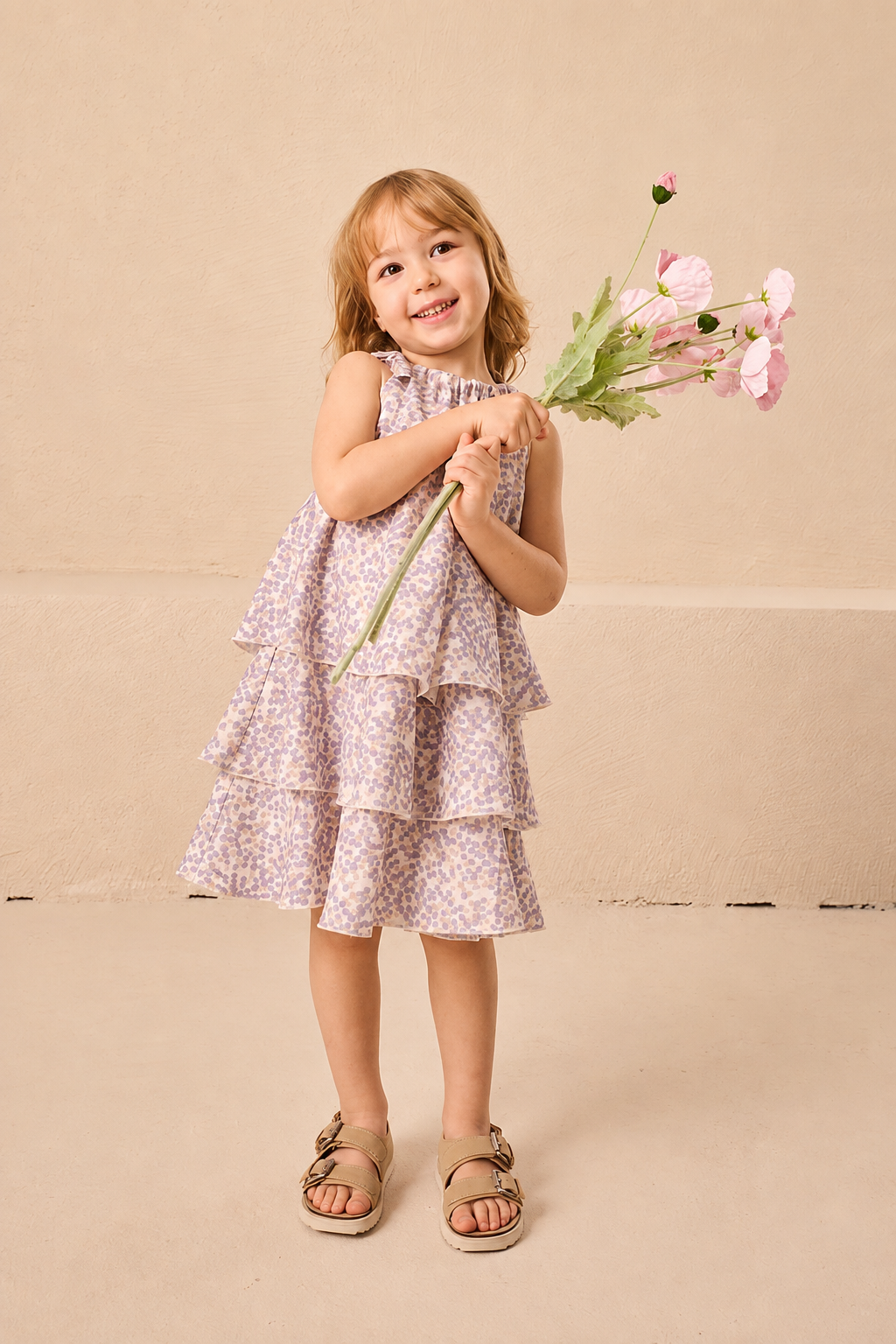 Lilac Layered Dress