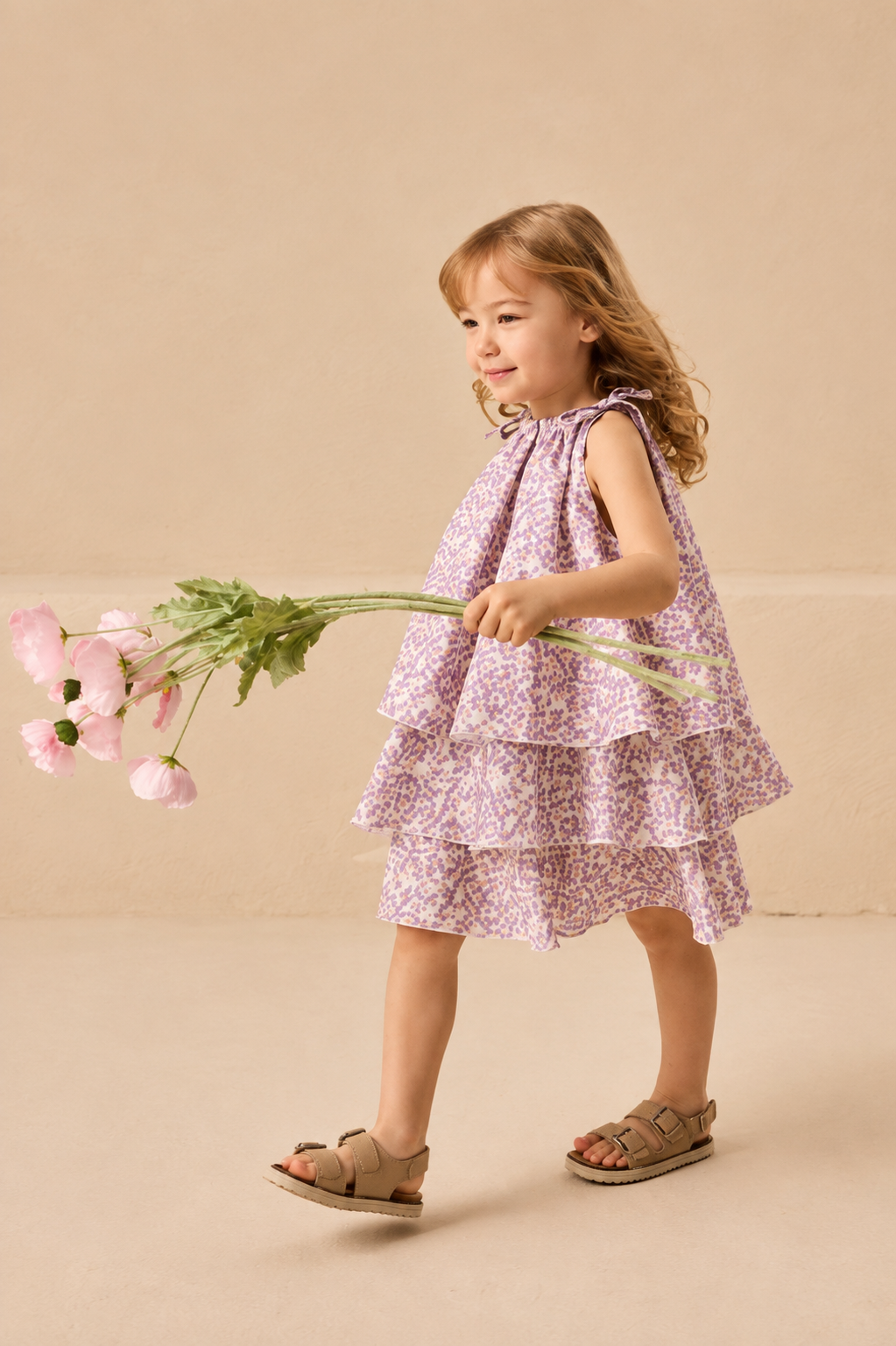 Lilac Layered Dress