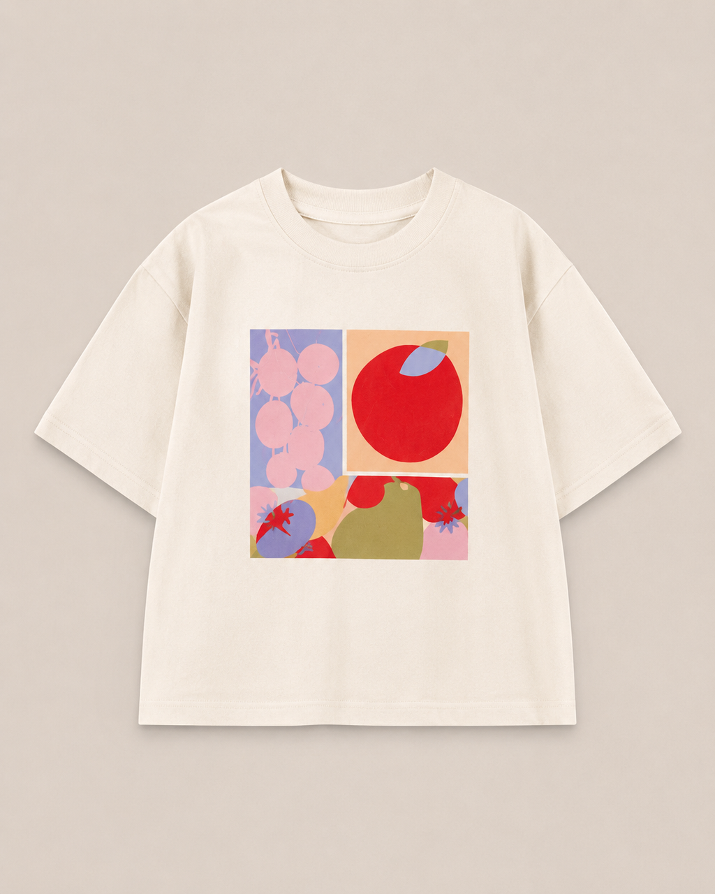 Fruit Print T-Shirt