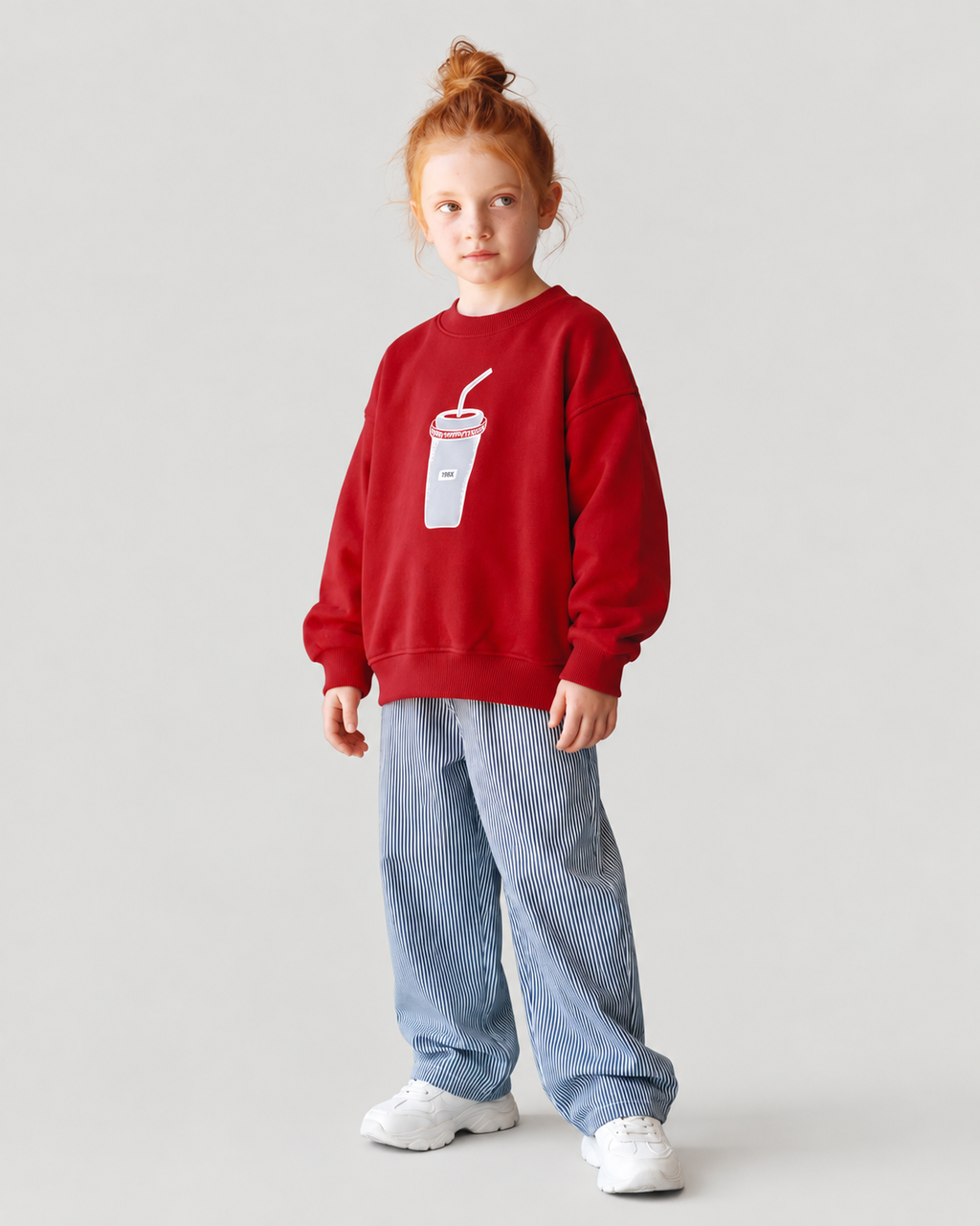 Striped Balloon Jeans