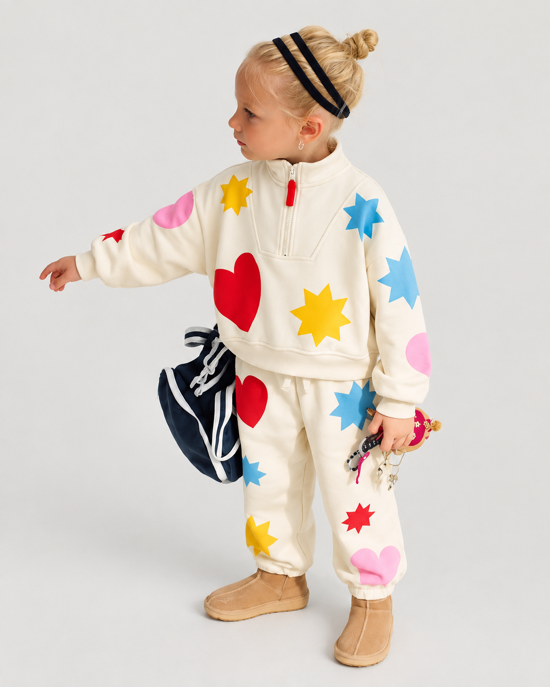 Zippered Heart Set