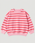 Pink Stripped Sweatshirt