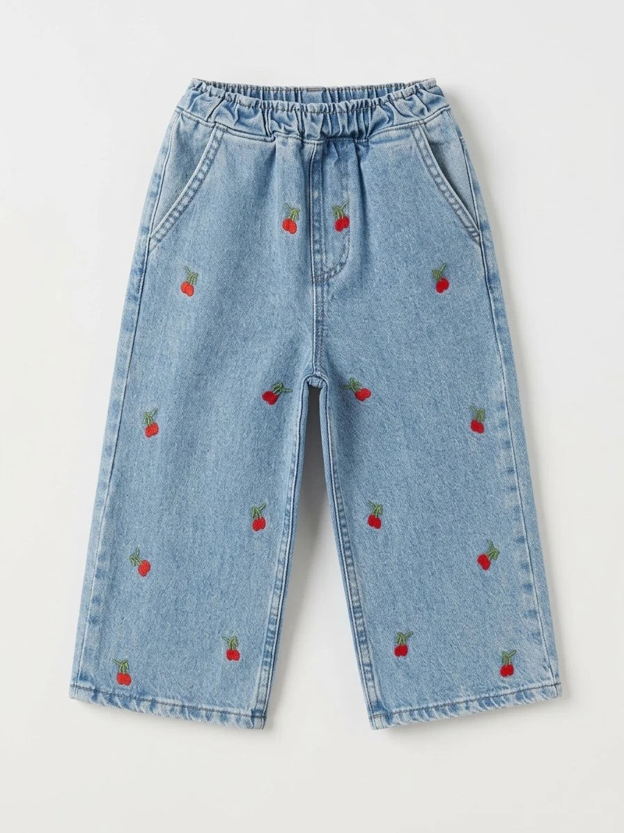 Cherry Denim Jeans